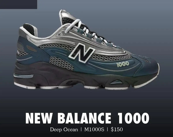 New Balance 1000 Deep Ocean Colorway