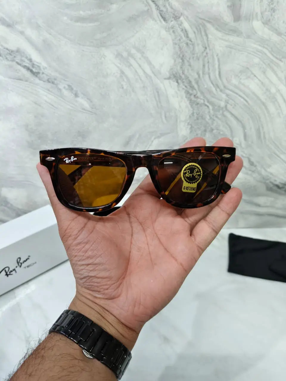 Ray ban 2140 Tiger print