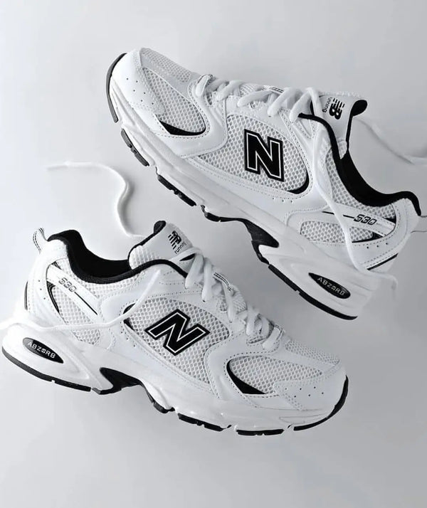 New Balance 530 WHITE BLACK