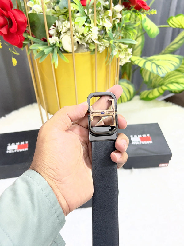 TOMMY HILFIGER IMP PREMIUM QUALITY REVERSEABLE BELT WITH OG BOX TH-916