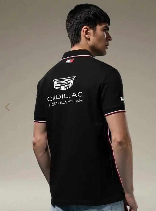 Tommy Hilfiger Black Premium Polo T-shirt