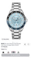 Hugo Boss Runner Silver Blue Premium Watch