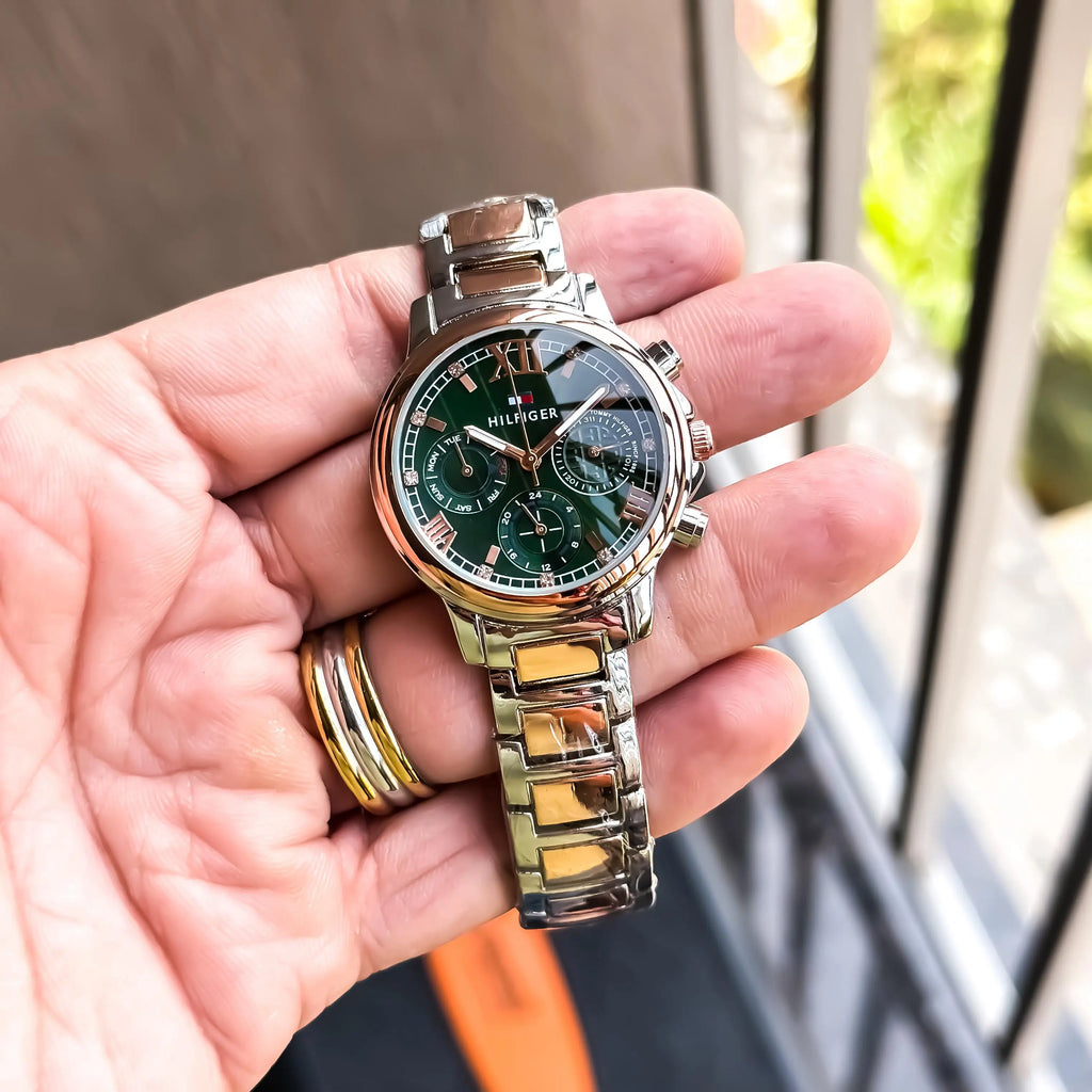 TOMMY_LADIES_ROSE_TT_GREEN