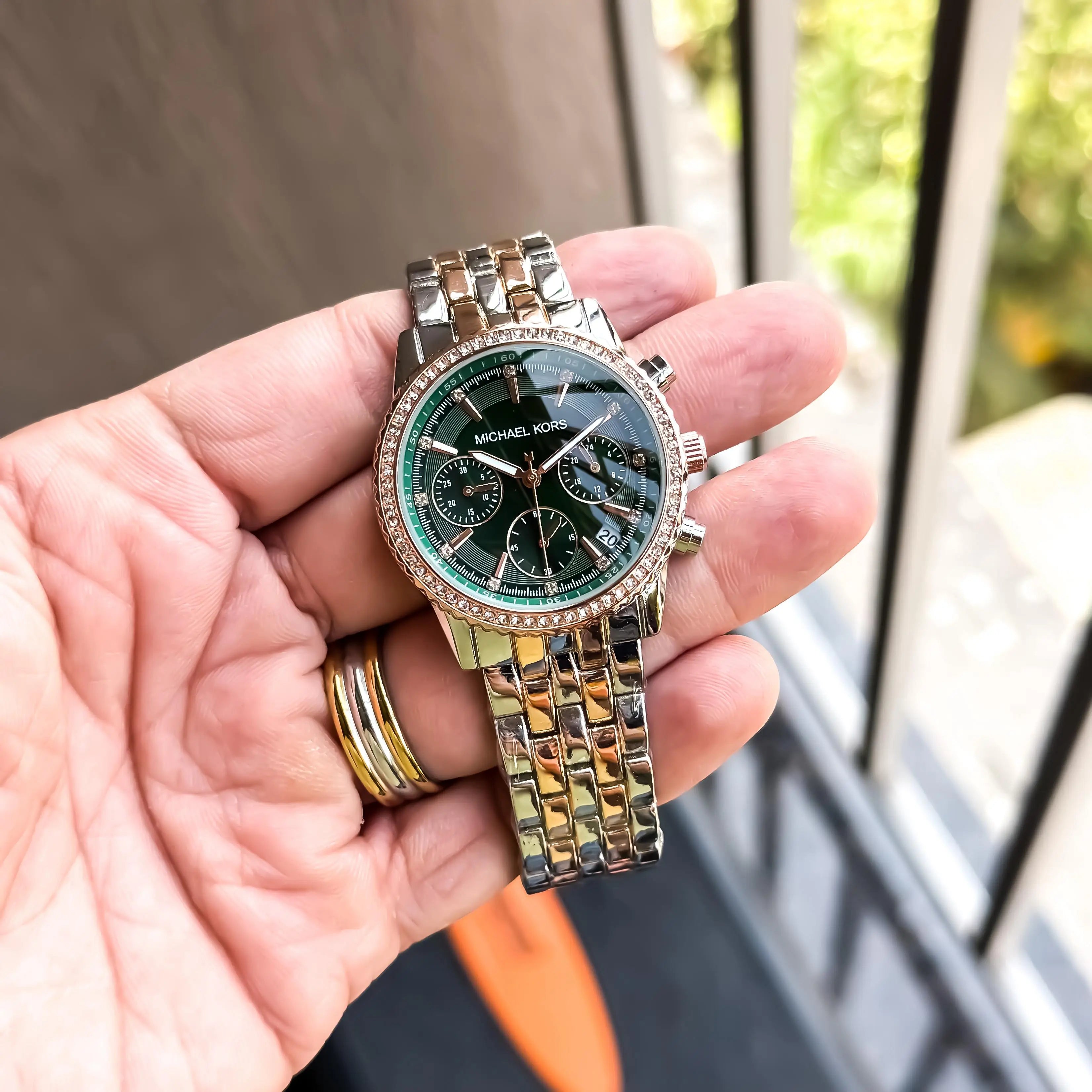 MICHAELKORS_LADIES_ROSE_TT_GREEN