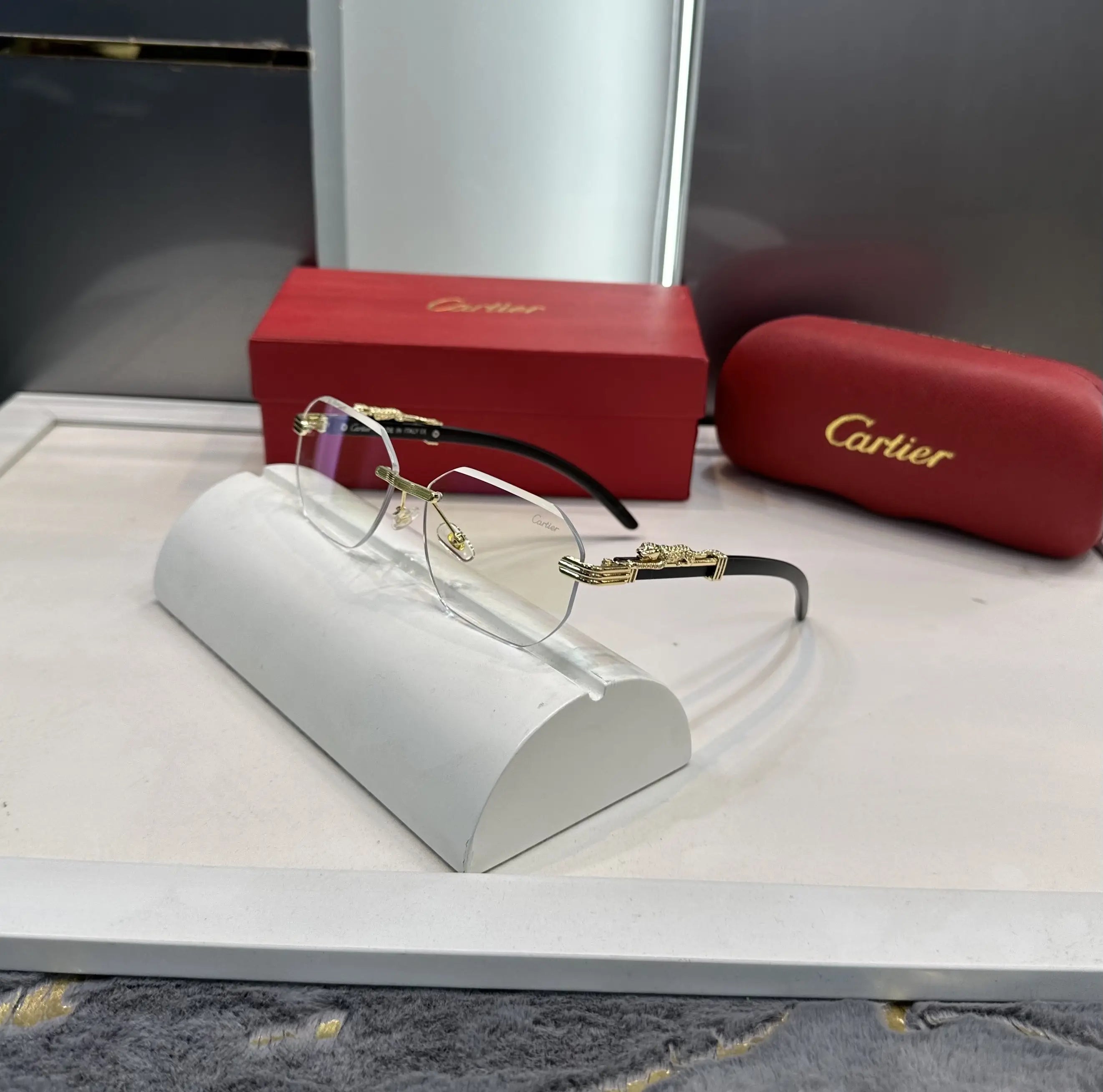 Cartier Black Premium Glasses 005 Main image