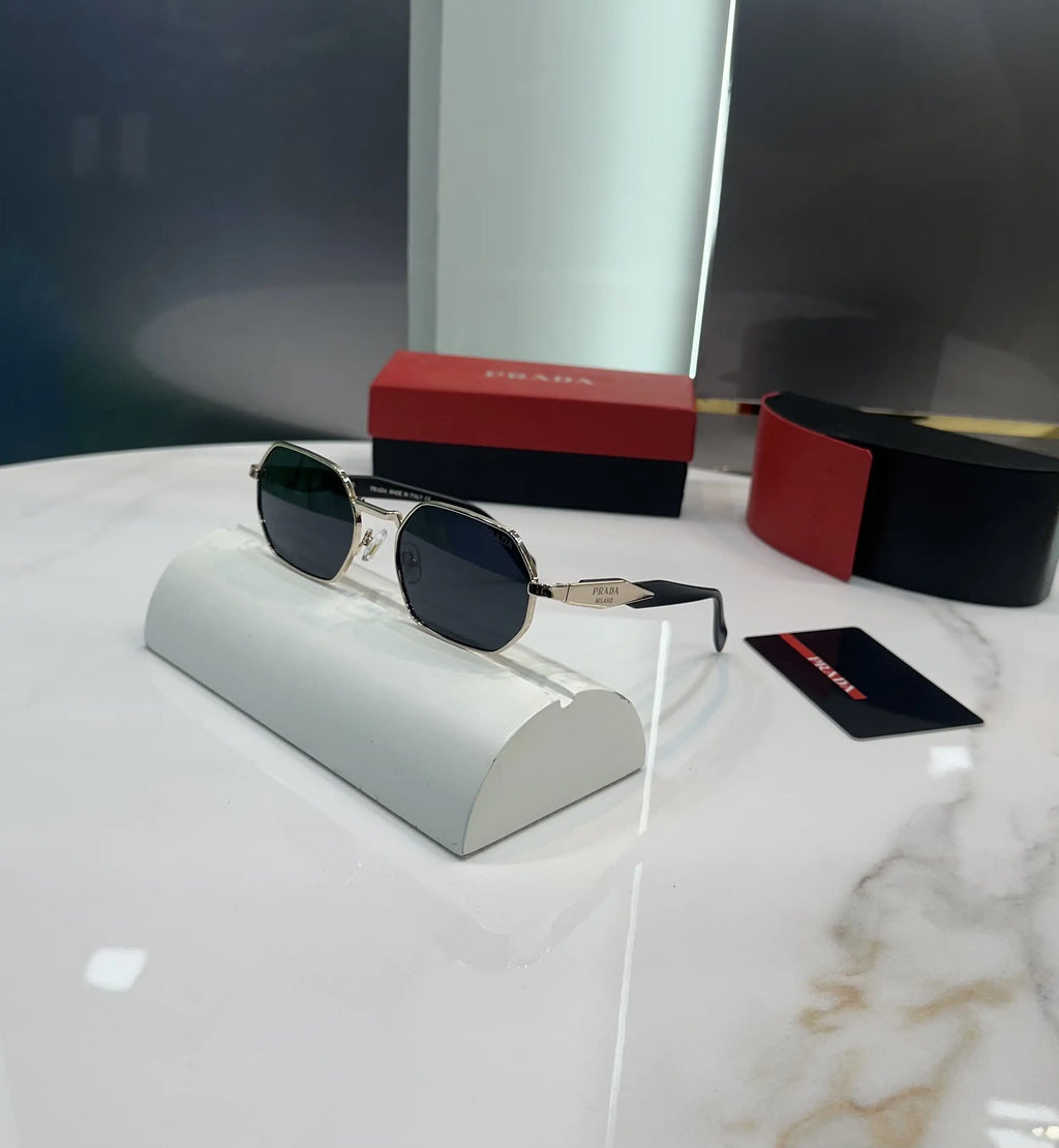 Prada Gold Black Premium Shades 187