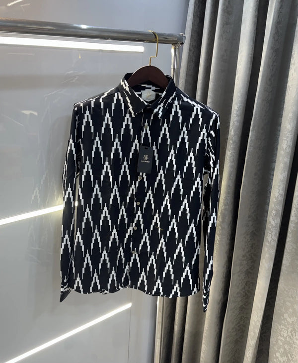 Rare Rabbit Black Design Imported Shirt