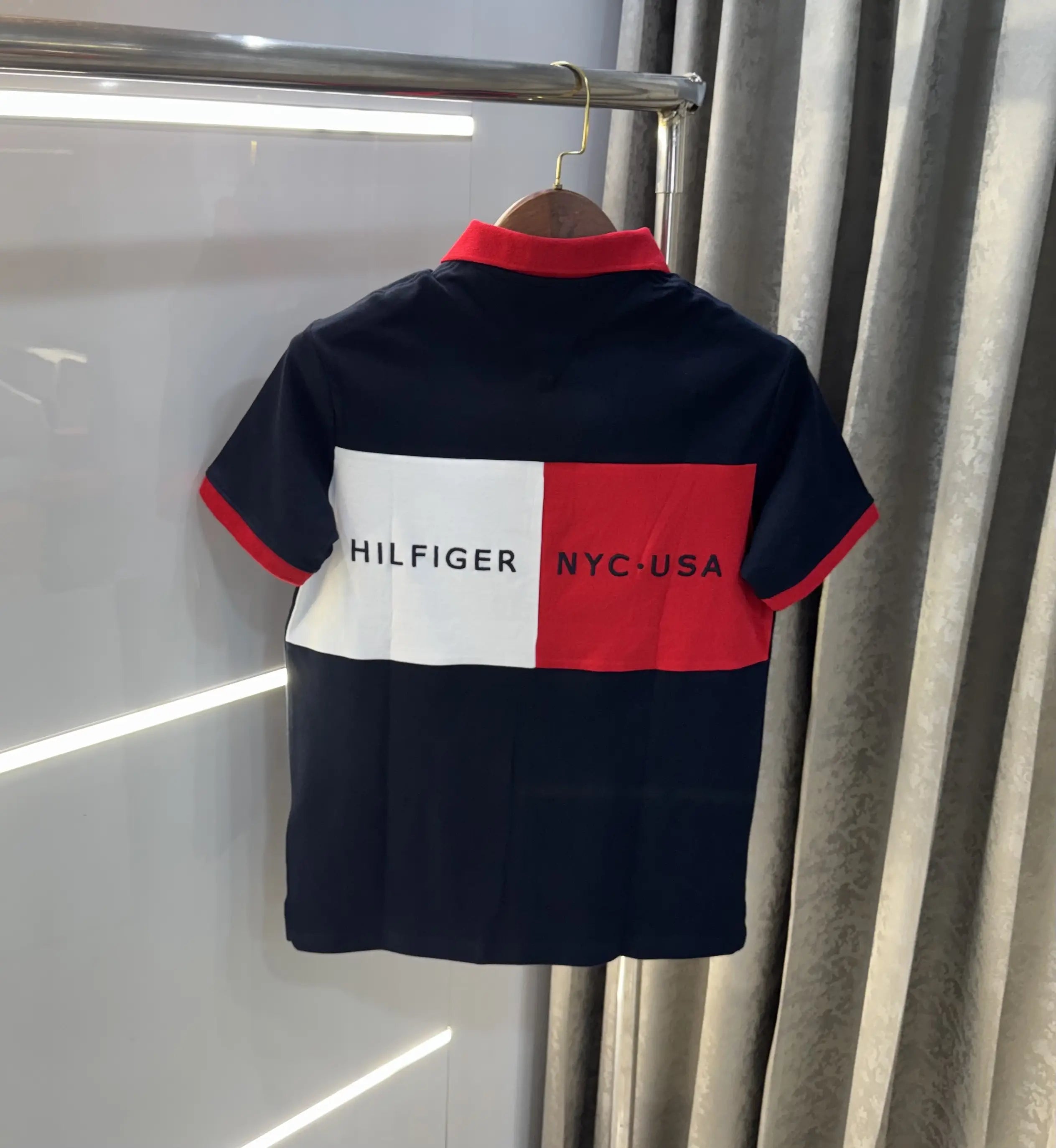 Tommy Hilfiger Red Premium Polo T-shirt Main image
