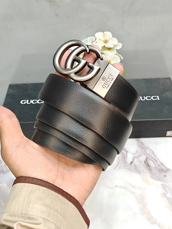 GUCCI PREMIUM QUALITY REVERSEABLE BELT WITH OG BOX GG-219