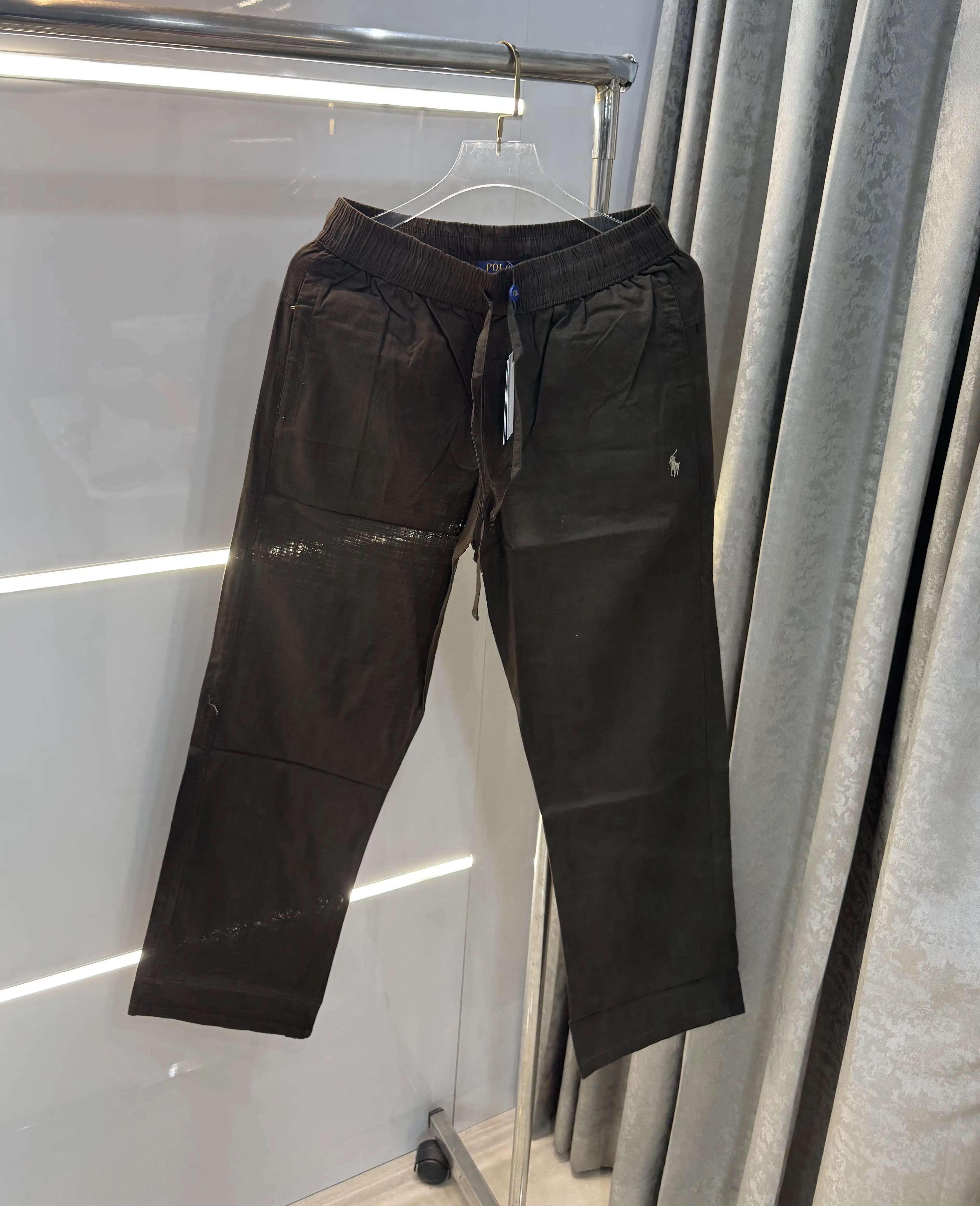 Ralph Lauren Brown Premium Linen Trouser Secondary image