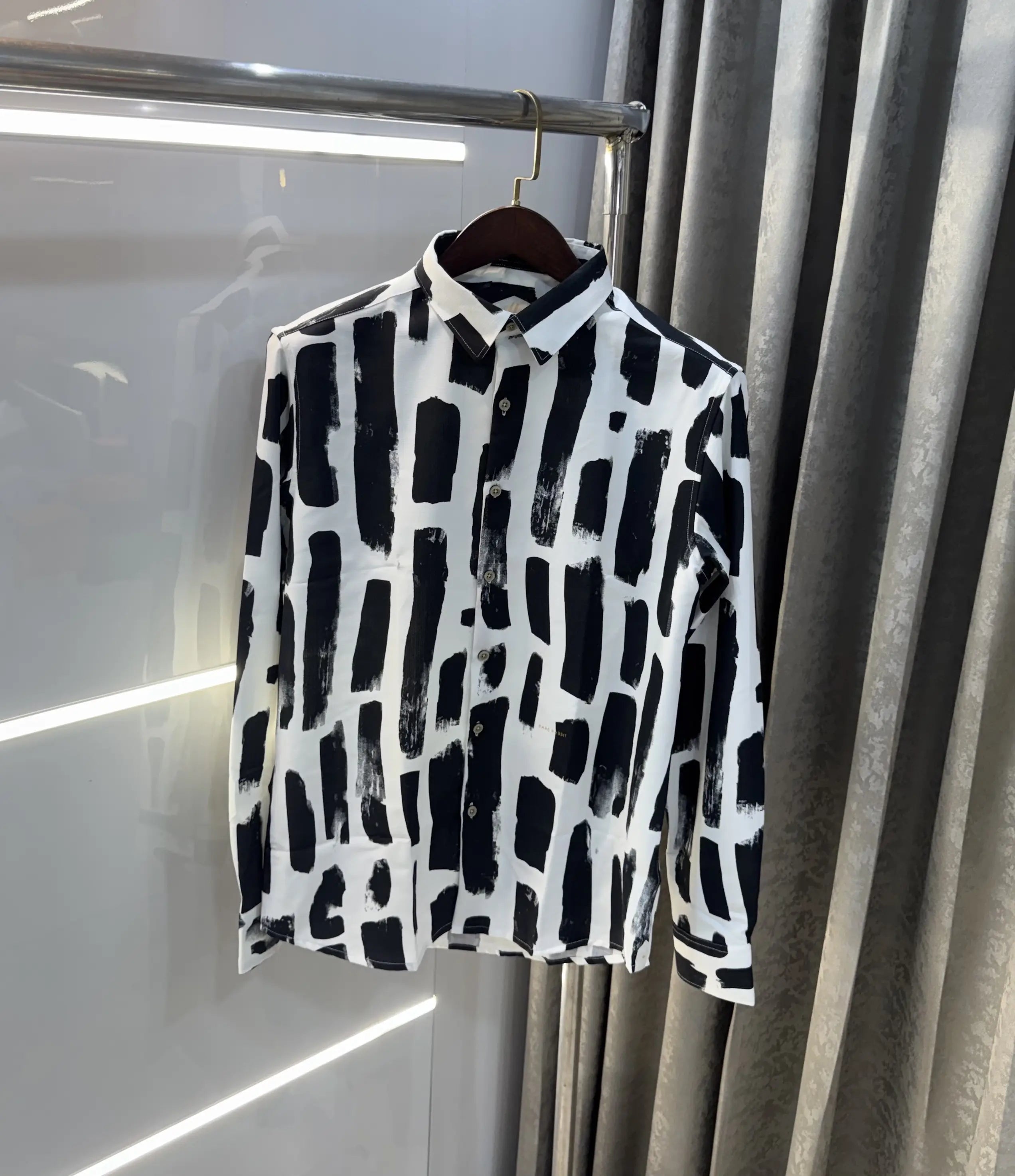 Rare Rabbit Black Design Imported Shirt