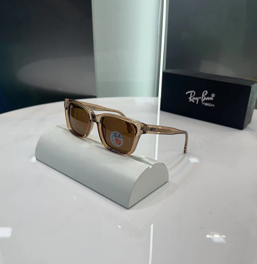 RayBan All Brown Premium Shades 7701