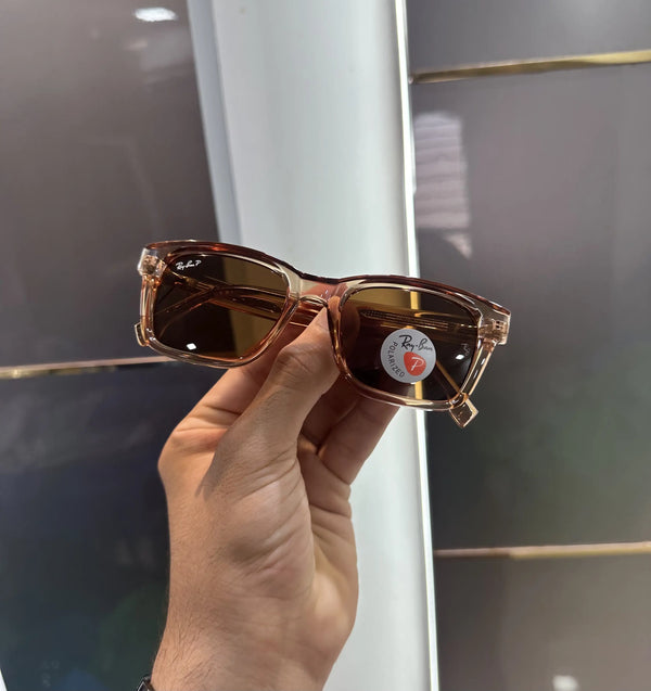 RayBan All Brown Premium Shades 7701