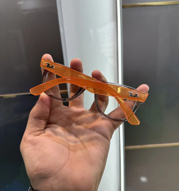 RayBan Orange Grey Premium Glasses 502