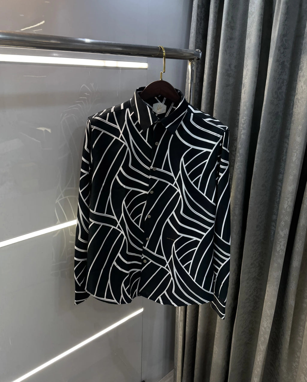 Rare Rabbit Black Design Imported Shirt
