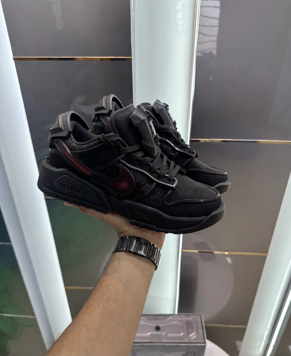 Nike_Dunk Genesis Rtfkt Void Black Mens Shoe