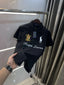Ralph Lauren Black Logo Work Premium Polo T-shirt