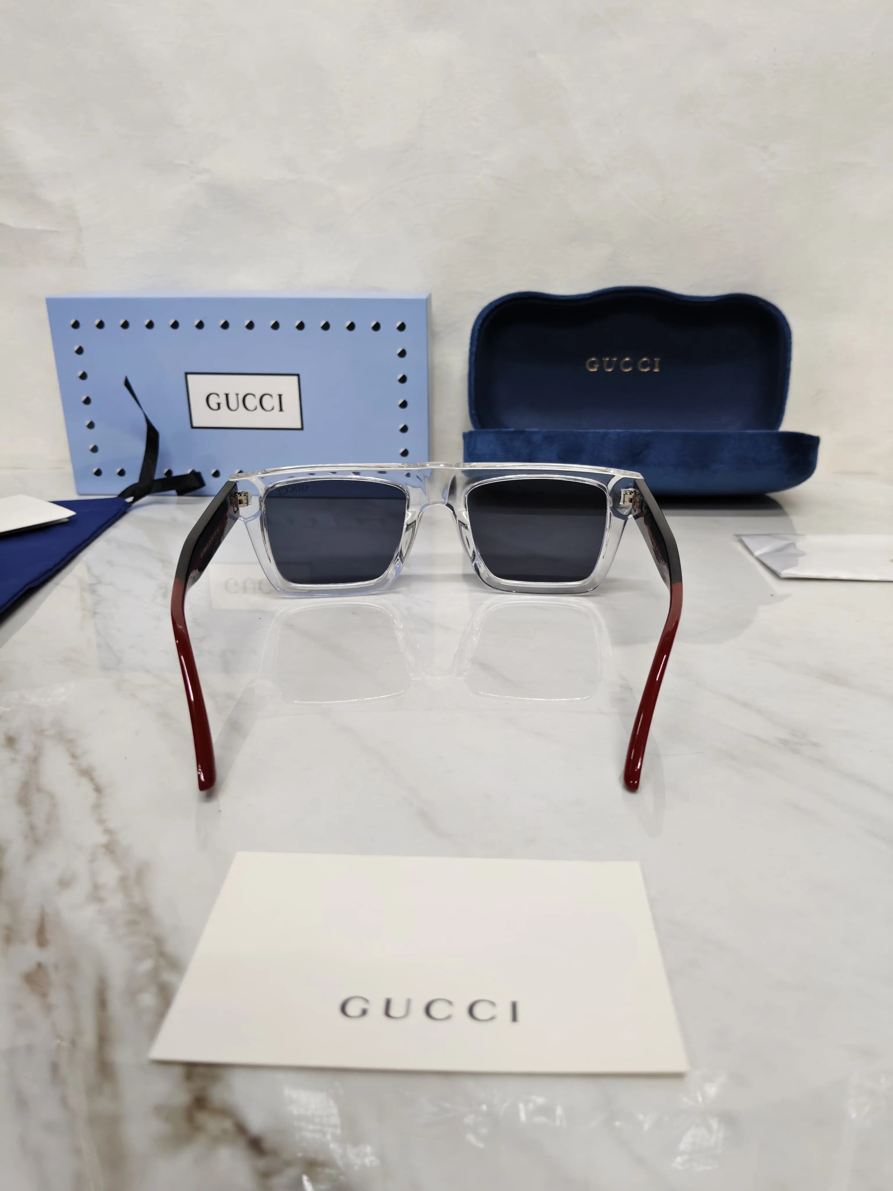 Gucci 1868 Transparent white Gucci logo stick