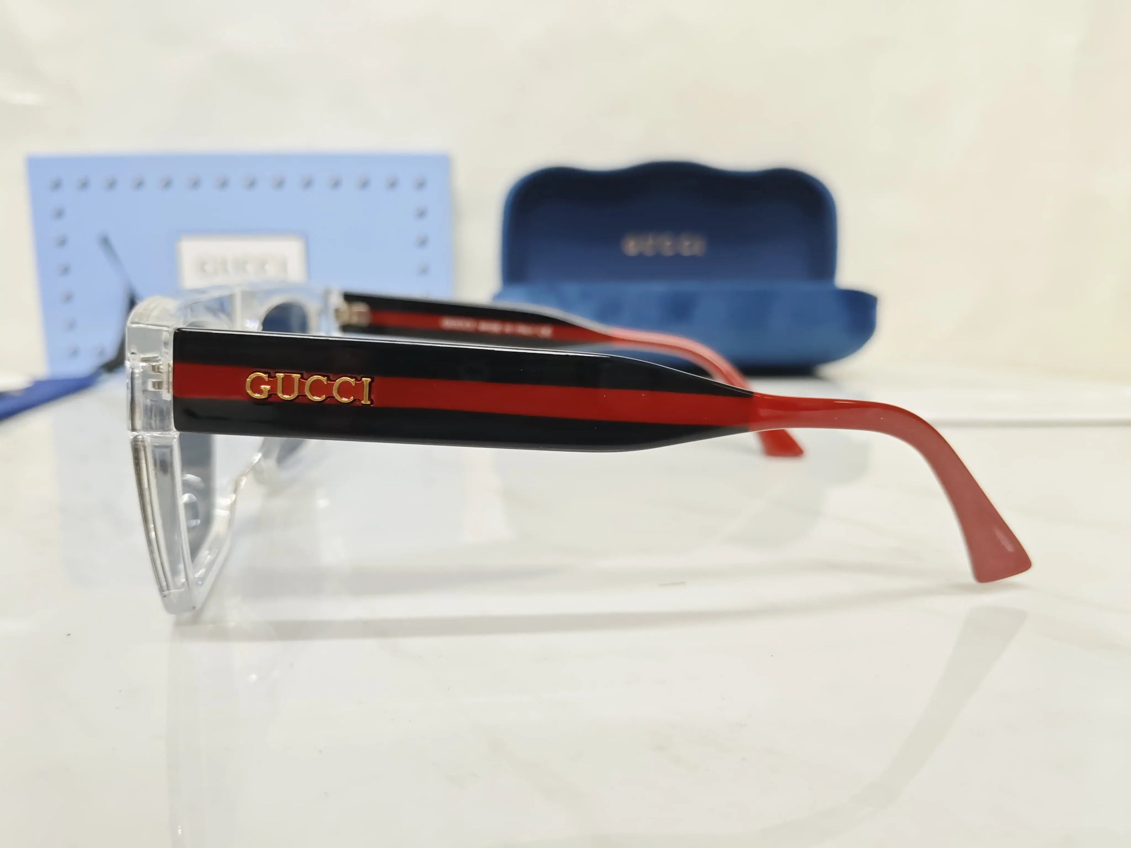 Gucci 1868 Transparent white Gucci logo stick