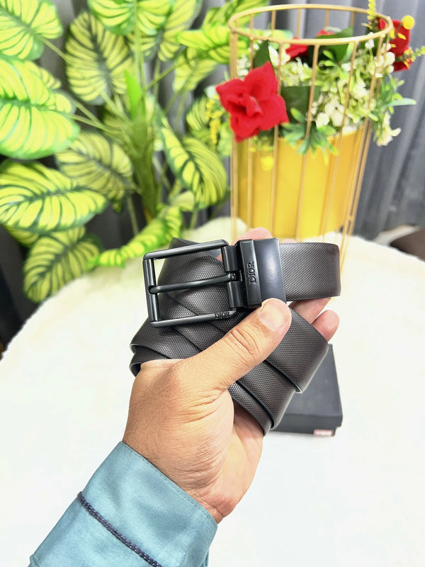 DIOR PREMIUM QUALITY REVERSEABLE BELT WITH OG BOX DR-101