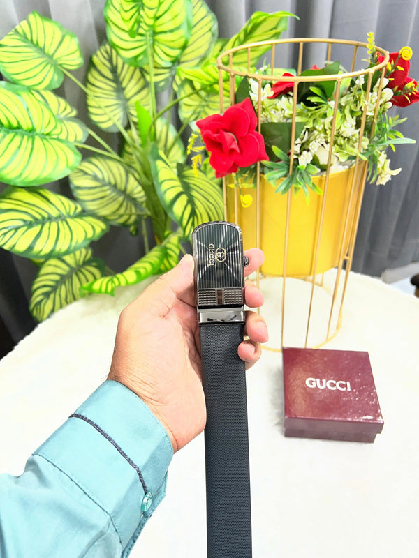 GG GUCCI PREMIUM QUALITY AUTOLOCK WITH REVERSEABLE BELT WITH OG BOX GG-222