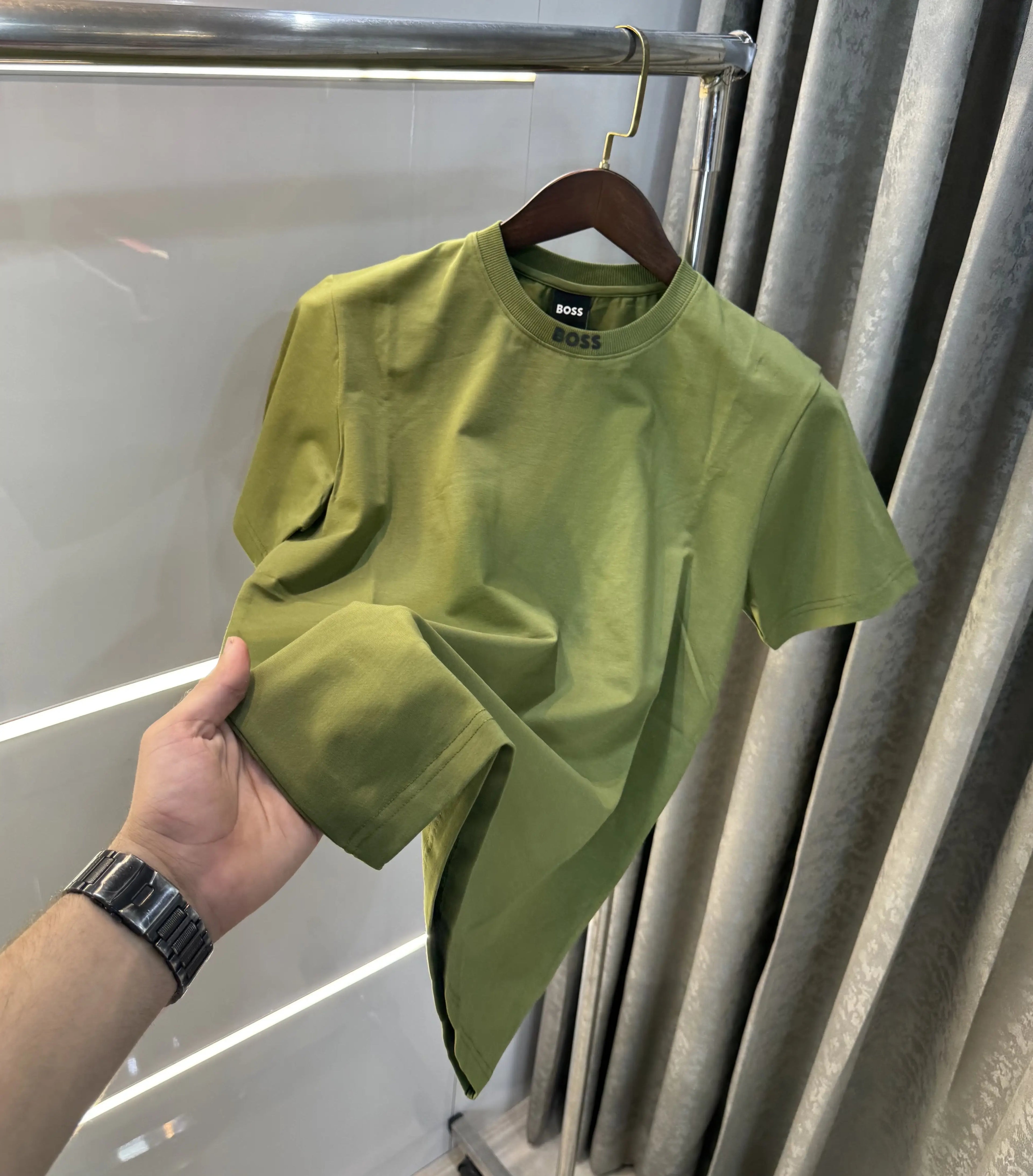 Hugo Boss Olive Imported T-Shirt
