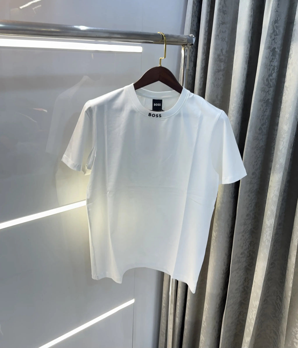 Hugo Boss White Imported T-Shirt
