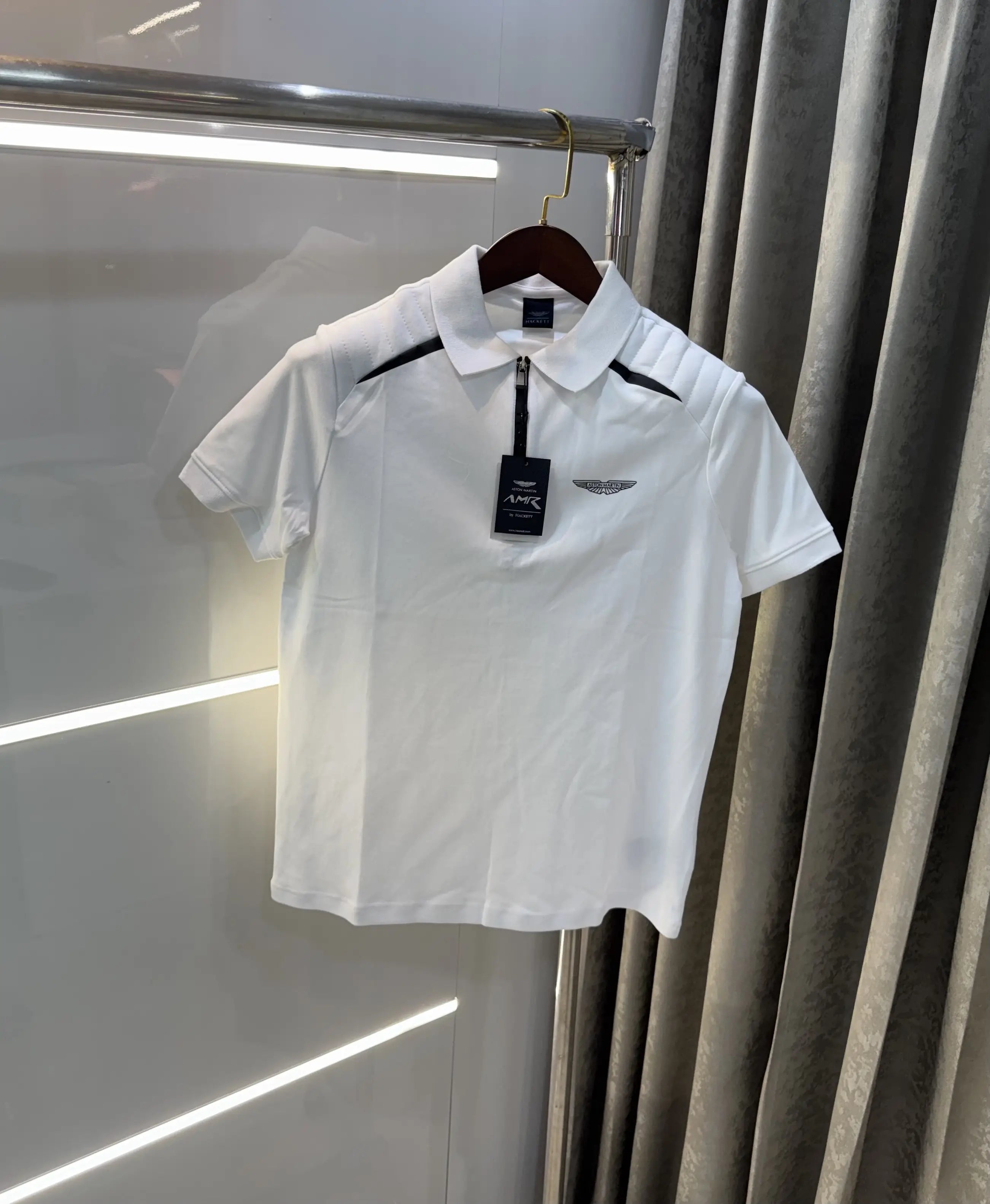 Hacket White Logo Work Premium Polo T-Shirt Main image