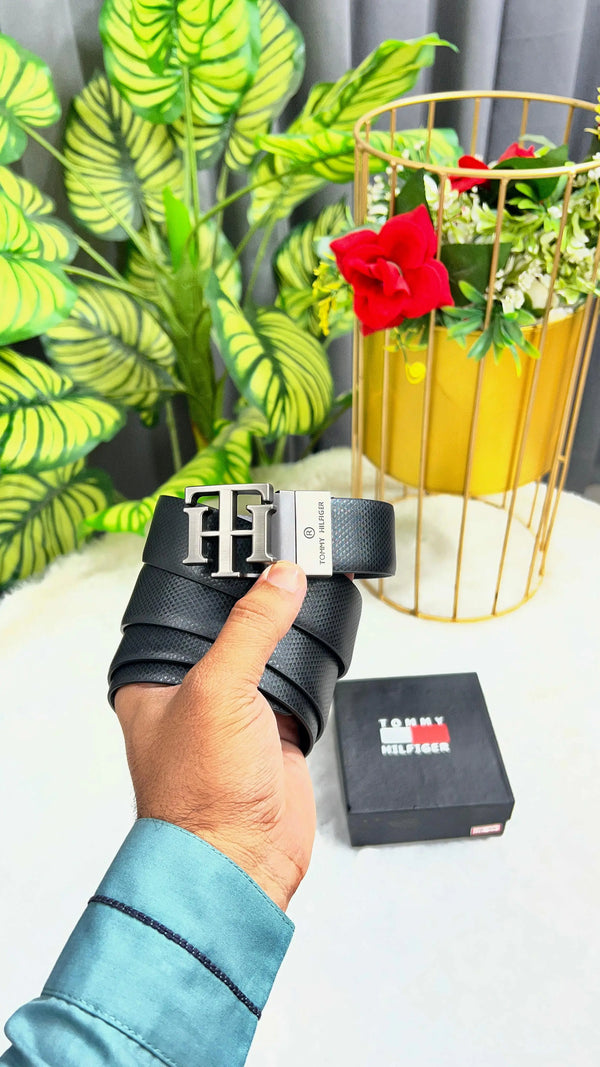 TH TOMMY HILFIGER PREMIUM QUALITY REVERSEABLE BELT WITH OG BOX TM-914