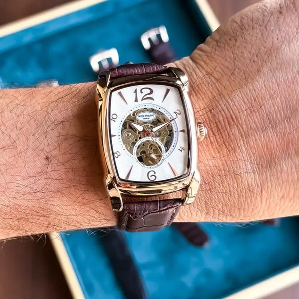 Patek Philippe Automatic Rose Brown White