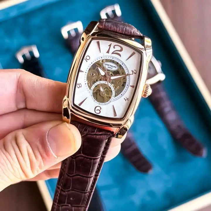 Patek Philippe Automatic Rose Brown White