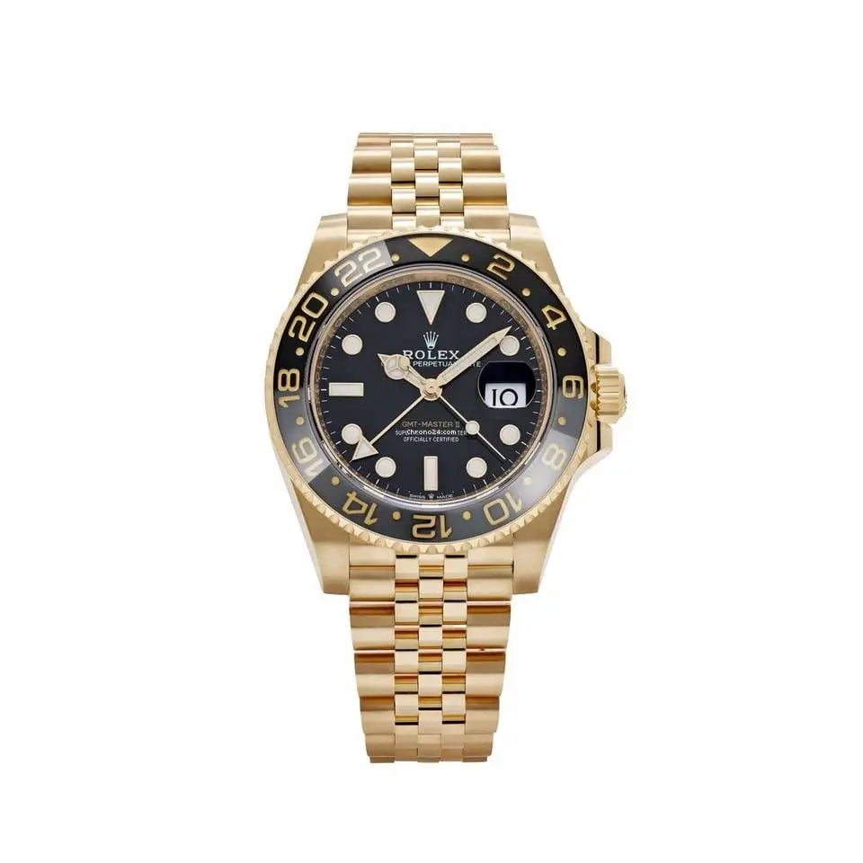 Rolex Gmt Master || Yellow Gold Jublie Main image
