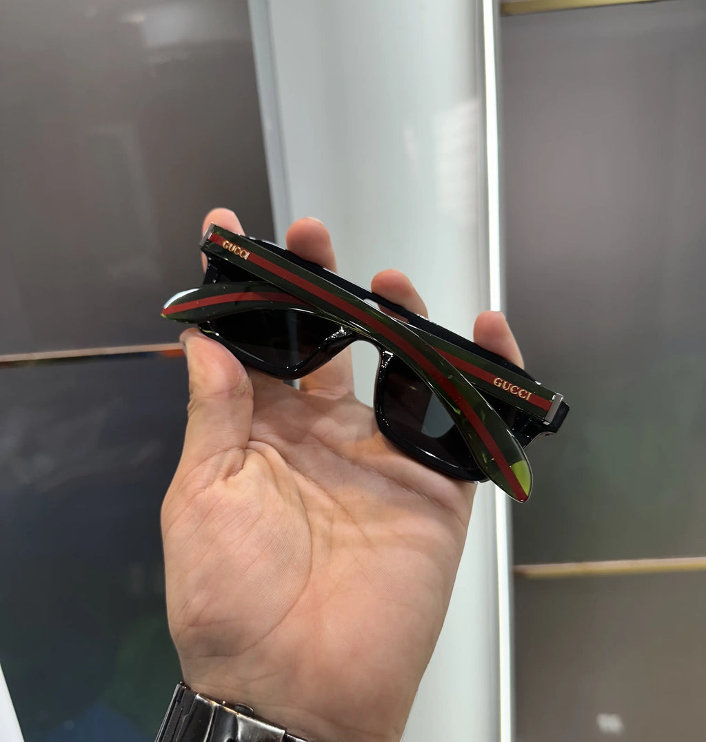 Gucci Logo Stick Black Premium Shades 4951