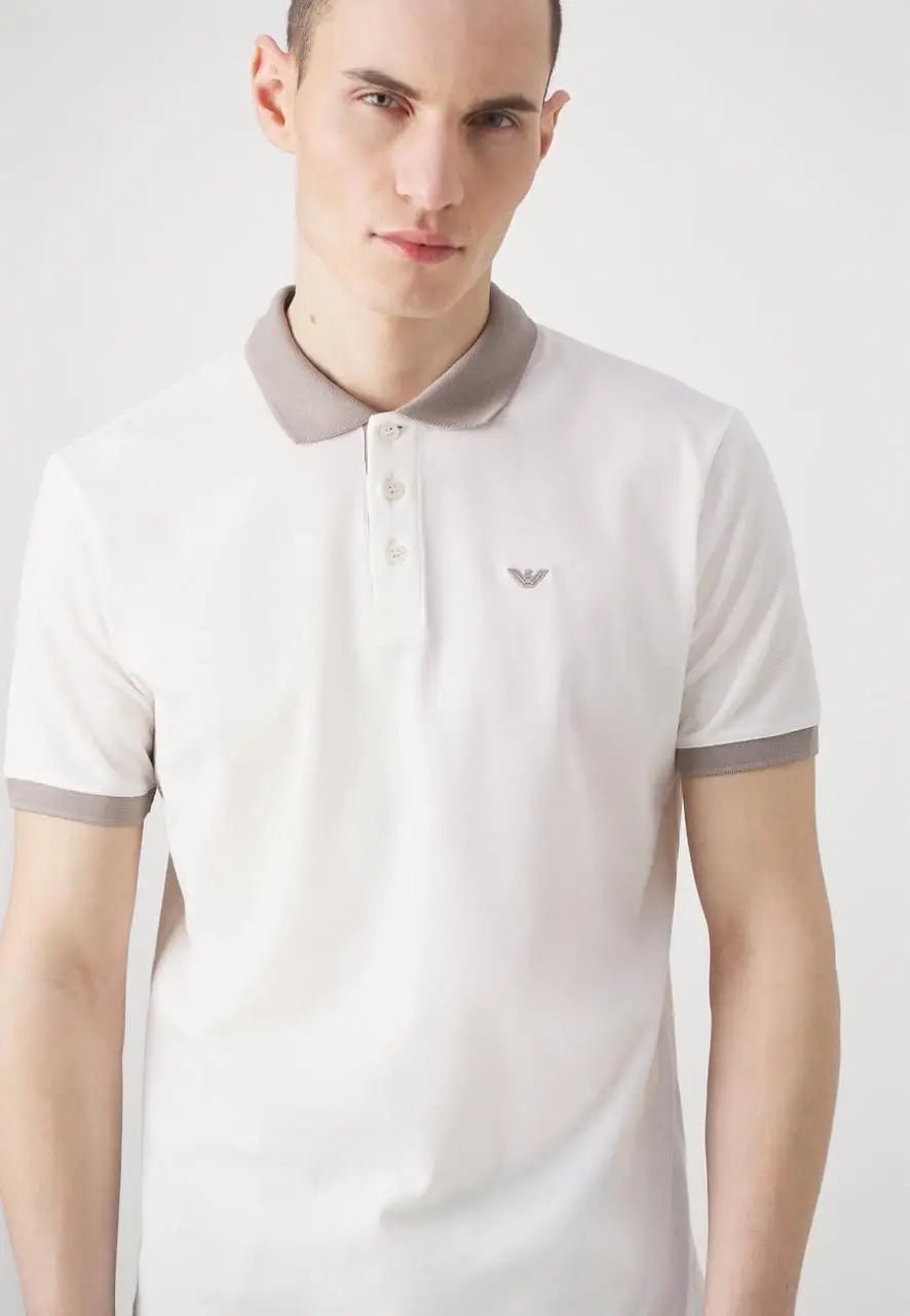 Empori o Arman i Cream Premium Polo T-Shirt