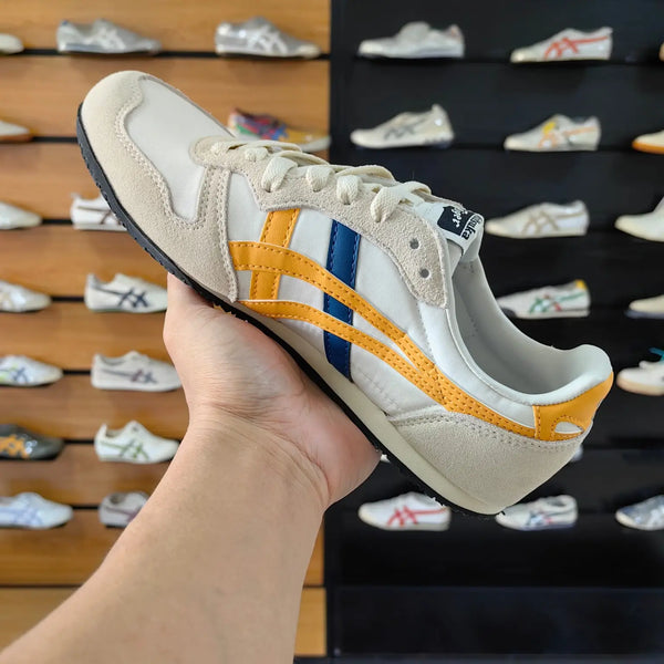 Onitsuk_a Tiger Serrano Cream Tiger Yellow  Mens 7A Premium Sneakers D-2020