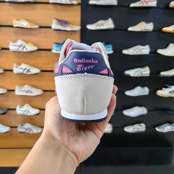 Onitsuk_a Tiger Serrano Pink Cameo Midnight  Girls 7A Premium Sneakers (D-2017)