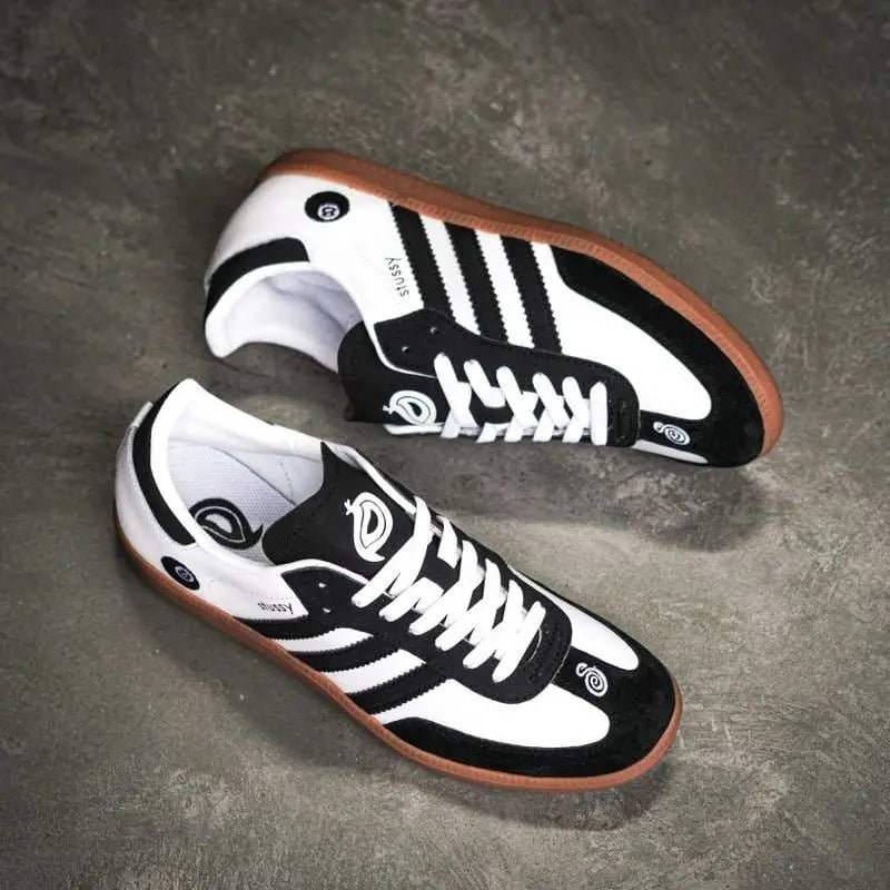 Adida_s Samba OG x Stssy Black White Girls 7A Premium Sneakers (D-1739 P-1)