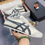 Onitsuk_a Tiger Mexico 66 Beige Navy  Mens 7A Premium Sneakers D-1763
