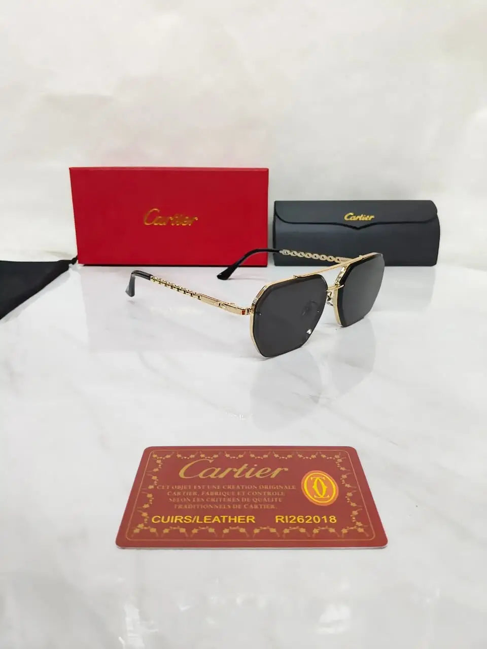 Cartier 4056 Black Gold