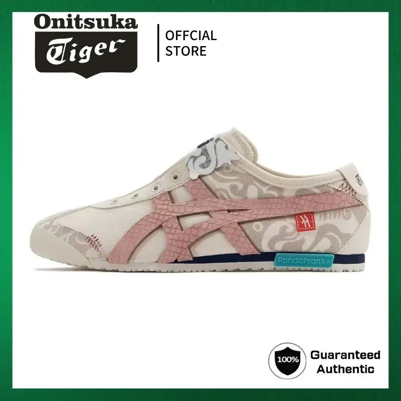 Onitsuk_a Tiger Panda  CNY Slip-On  Womens 7A Premium  Full Accessories D-1816