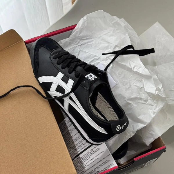Onitsuk_a  Tiger Mexico 66 Black White Mens 7A Premium D-1837