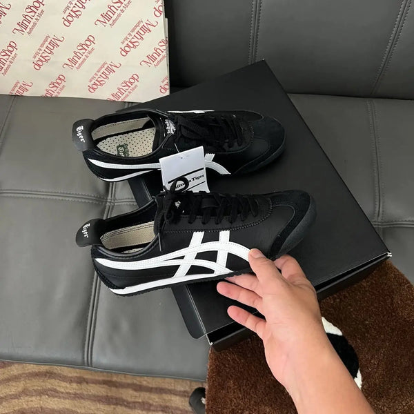 Onitsuk_a  Tiger Mexico 66 Black White Mens 7A Premium D-1837