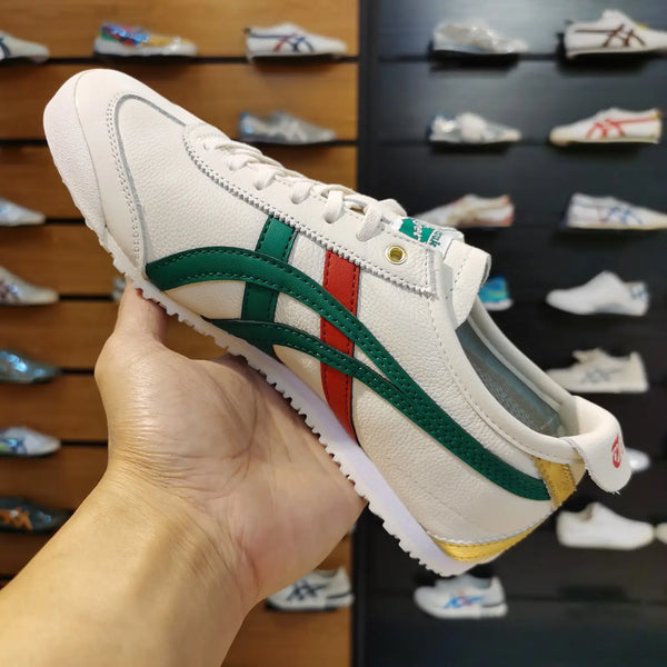 Onitsuk_a Tiger Mexico 66 - BirchGreen  Mens First Copy Vintage Sneakers (D-1843)