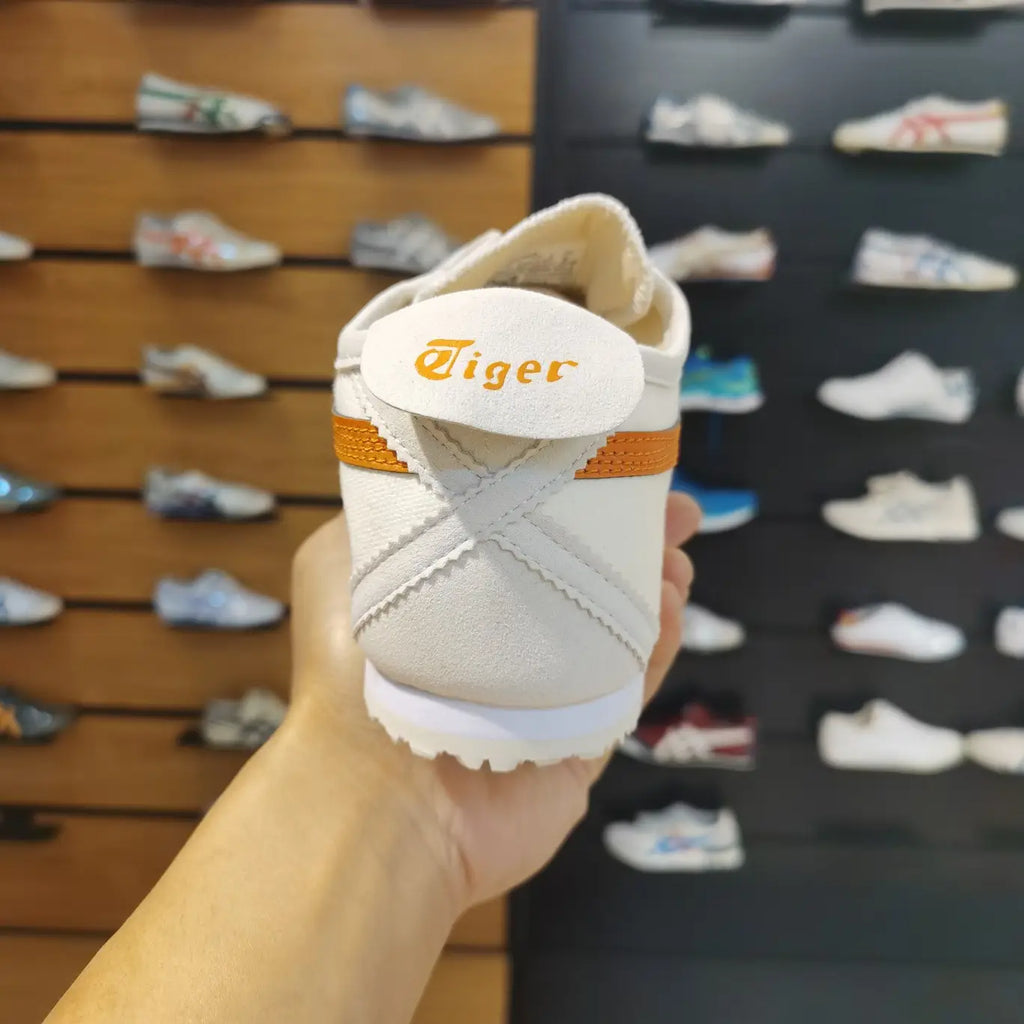 Onitsuk_a Tiger Mexico 66 Slip-On - Orange White Girls First Copy (D-1845)