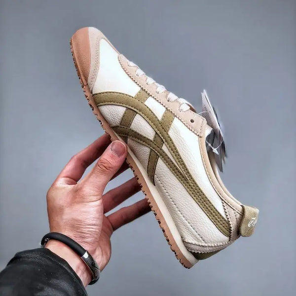 Onitsuk_a Tiger Mexico 66 WhiteBeige  Mens 7A Premium First Copy D-1850