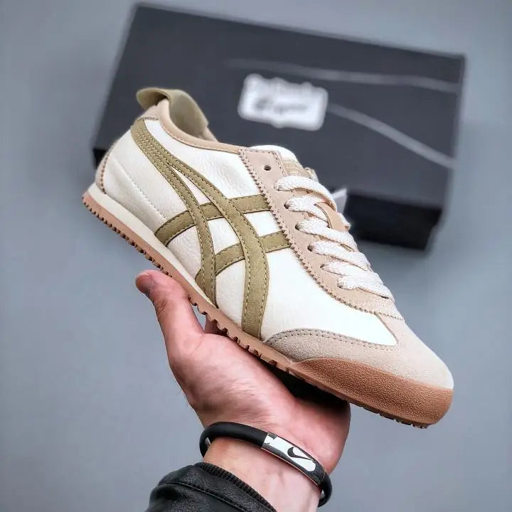 Onitsuk_a Tiger Mexico 66 WhiteBeige  Mens 7A Premium First Copy D-1850