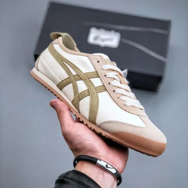 Onitsuk_a Tiger Mexico 66 WhiteBeige  Mens 7A Premium First Copy D-1850