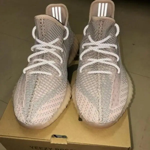 Adidas Yeezy 350 V2 Synth Reflective  Mens Semi UA 7A Quality  Full Accessories (D-1647)