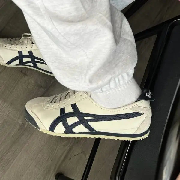 Onitsuka Tiger Mexico 66 Birch Peacoat for Girls  7A Premium Quality D-1999