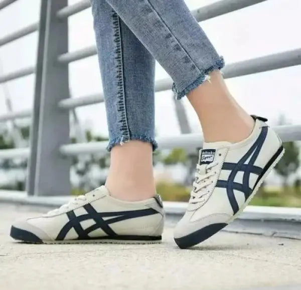 Onitsuka Tiger Mexico 66 Birch Peacoat for Girls  7A Premium Quality D-1999